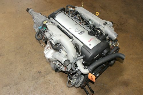 JDM Toyota 1JZ Twin Turbo VVT-i Complete Engine with, Automatic Transmission - Image 3