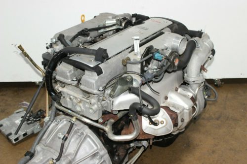 JDM Toyota 1JZ Twin Turbo VVT-i Complete Engine with, Automatic Transmission - Image 9