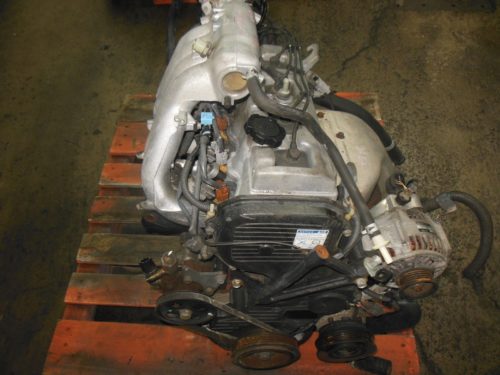 Toyota 5S-FE Complete Engine with, Transmission - Image 2