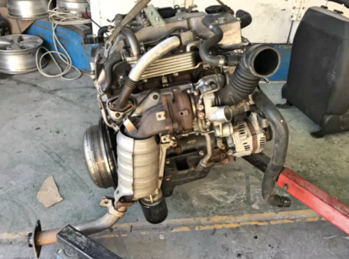 Mitsubishi 4M41 Complete Used Engine with, Transmission - Image 6