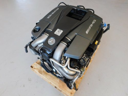 Mercedes Benz M157 Complete Used Engine with, Transmission - Image 11