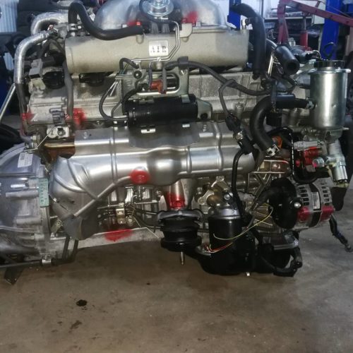 JDM Toyota 1GZ-FE V12 (5.0L) VVT-i Complete Engine with, Transmission - Image 5