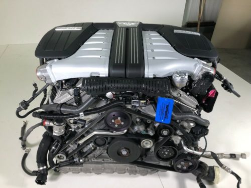 Bentley Flying Spur 6.0L W12 BITUBO (Dbdb Dbd) Complete Engine - Image 2