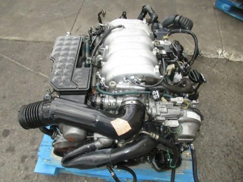 JDM 1UZ-FE (VVT~I) V8 4.0L Complete Engine, with Transmission - Image 3