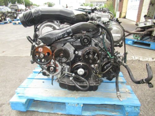 JDM 1UZ-FE (VVT~I) V8 4.0L Complete Engine, with Transmission - Image 4