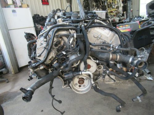 BMW N74B60 6.0L V12 Turbo complete engine with, transmission