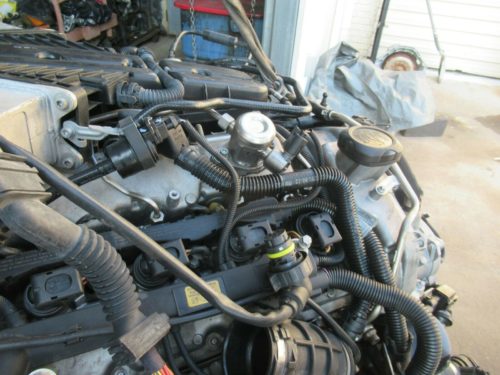 BMW N74B60 6.0L V12 Turbo complete engine with, transmission - Image 9